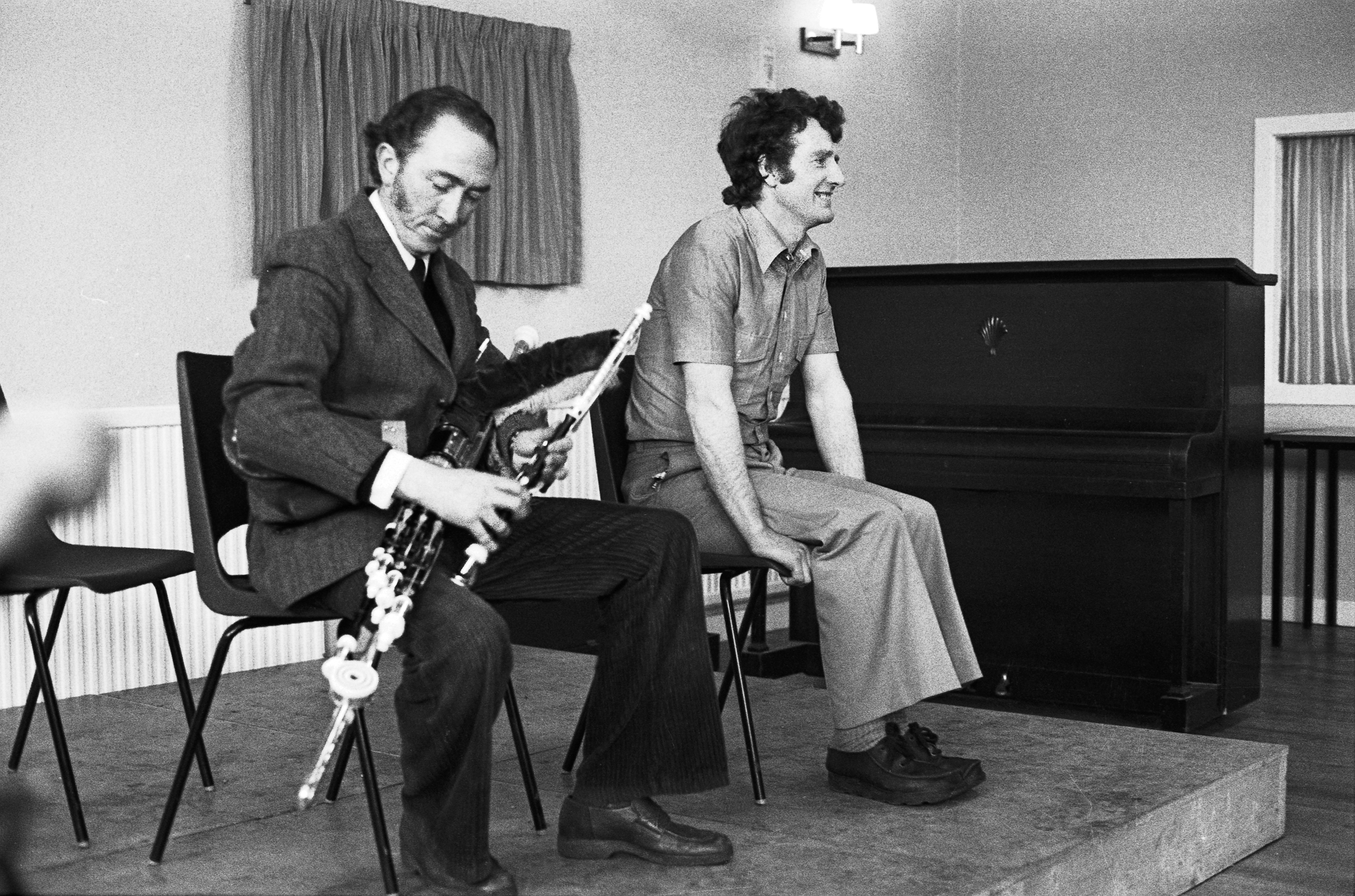 Pat McNulty and Kevin Mitchell