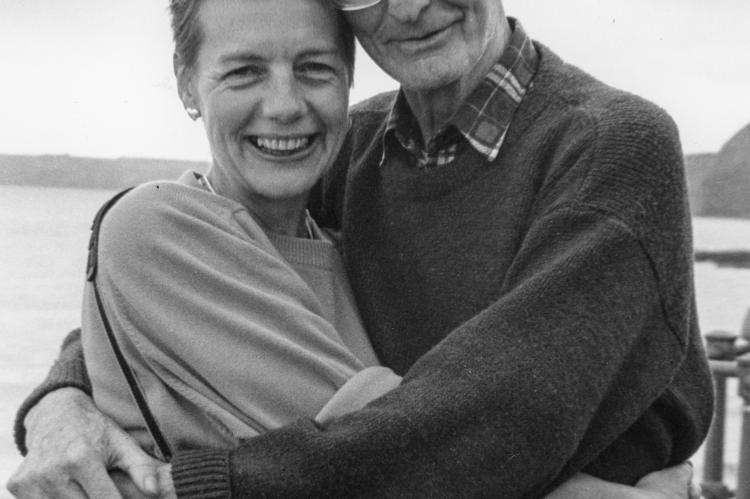 Saffron Summerfield and Packie Manus Byrne