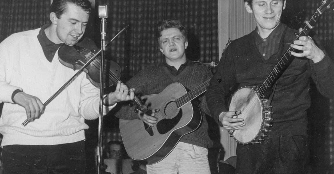 Bobby Campbell, Gordon McCulloch and Archie Fisher