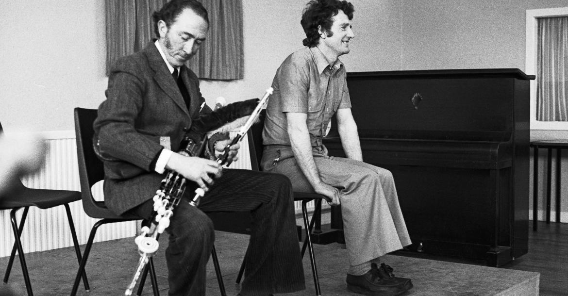 Pat McNulty and Kevin Mitchell